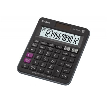 Kalkulator biurowy CASIO MJ-120D PLUS, 12-cyfrowy,
