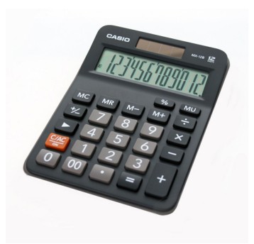 Kalkulator biurowy CASIO Mx-12B, 12-cyfrowy,106,5x