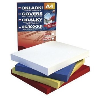 Karton DELTA skóropodobny bordowy A4 DATURA 100sz