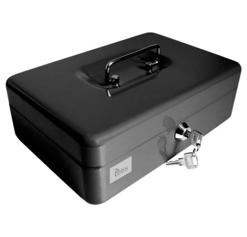 Kasetka metalowa 194x144x75mm czarna GV008-V TETIS