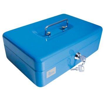 Kasetka metalowa 247x168x80mm niebieska GV010-N TE