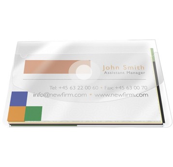 Kieszeń samoprzylepna Q-CONNECT, na wizytówki, z