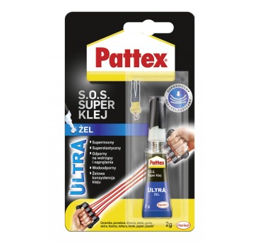 Klej SUPER POWER ŻEL PATTEX S.O.S., 2g