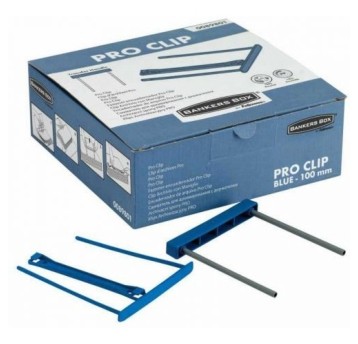 Klips do spinania dokumentów PRO biały 100szt FEL