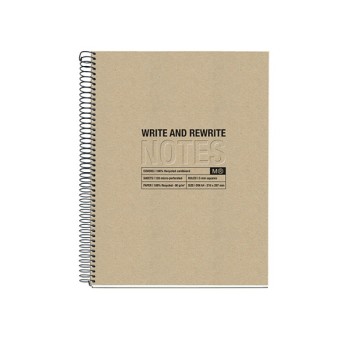 Kołozeszyt MIQUELRIUS Just Black Craft Recycled,