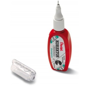 Korektor w piórze PENTEL ZL103 4.2ml metalowa koń