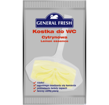 Kostka do WC zawieszka 35g cytryna GENERAL FRESH