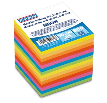 Kostka DONAU nieklejona, 90x90x90mm, ok. 800 kart