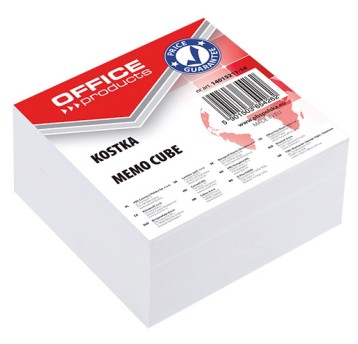Kostka OFFICE PRODUCTS nieklejona, 85x85x40mm, bi