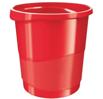 Kosz na śmieci ESSELTE EUROPOST VIVIDA 14l czerwo