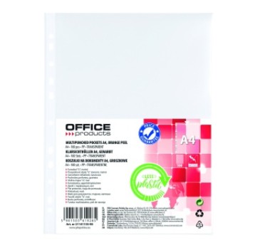 Koszulki na dok. OFFICE PROD, PP, A4, groszk.(100)