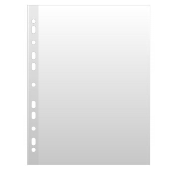 Koszulki na dokumenty DONAU, PP, A4, krystal,