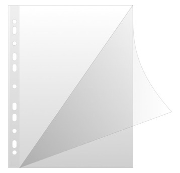 Koszulki na dokumenty DONAU, typ L, PP, A4, kryst
