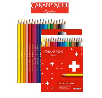 Kredki CARAN D'ACHE Swisscolor, kartonowe pudełko