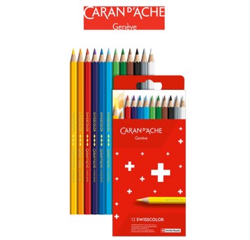 Kredki CARAN D'ACHE Swisscolor, kartonowe pudełko