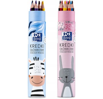 Kredki ołówkowe 12 kolorów KIDS w tubie 400174526