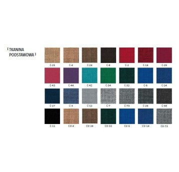 Krzesło konferencyjne ISO black C38 szary NOWY ST