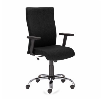 Krzesło William R19T steel EF019 czarny NOWY STYL