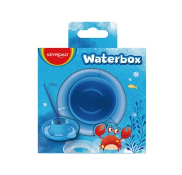 Kubeczek na wodę do malowania KEYROAD, ze spodkiem