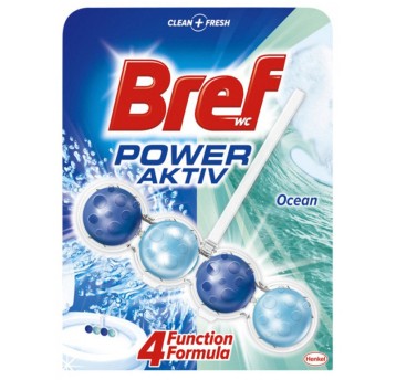 Kulki toaletowe BREF Power Aktiv Ocean, 50g