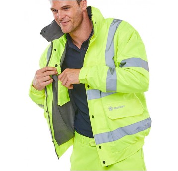 Kurtka ostrzegawcza BEESWIFT Bomber, rozm. L,