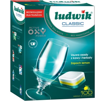 LUDWIK tabletki do zmywarek Classic 100 szt