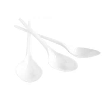 Łyżka plastikowa OFFICE PRODUCTS, 17cm, 100 szt.,