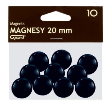 Magnesy_20mm_opak.tif średnica 20 mm czarny 10 sz