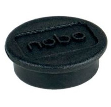 Magnesy do tablic 13 mm, czarne, op/10 szt. 191528