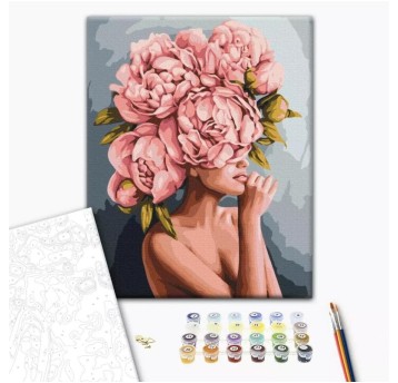 Malowanie po numerach BRUSHME, 40x50 cm, dotyk