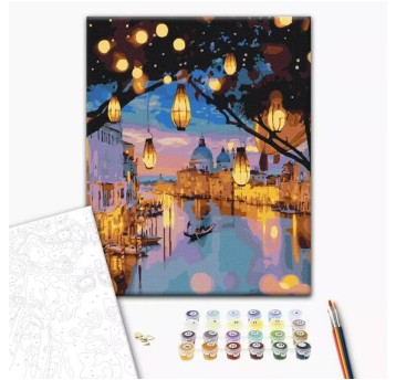 Malowanie po numerach BRUSHME, 40x50 cm