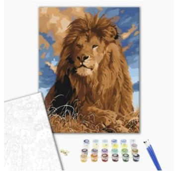 Malowanie po numerach BRUSHME, 40x50 cm, prawdziwy