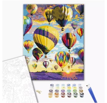 Malowanie po numerach BRUSHME, 40x50 cm, sny na ni