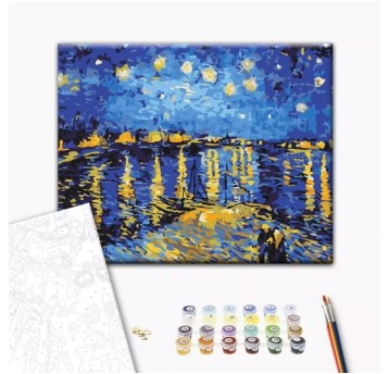 Malowanie po numerach BRUSHME, 40x50 cm Vincent