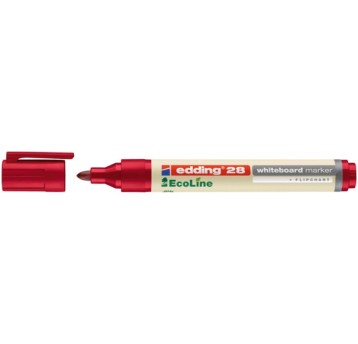 Marker do tablic e-28 EDDING Eco, 1,5-3mm czerwony