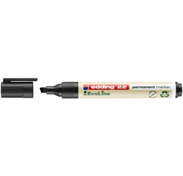 Marker perm. e-22 EDDING ecoline, 1-5mm, czarny.