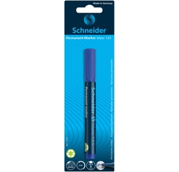 Marker perm. SCHNEIDER Maxx 133, 1-4mm, niebieski.