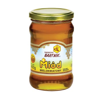 MIÓD SĄDECKI BARTNIK WIELOKWIATOWY 400G