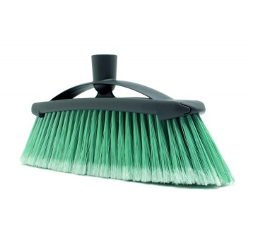 Miotła VILEDA PRO Eko miękka szaro-zielona