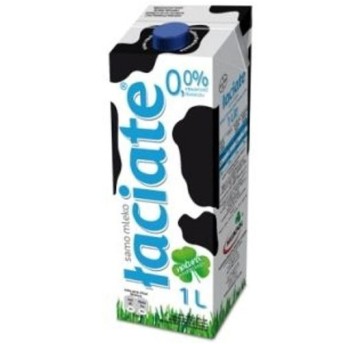 Mleko ŁACIATE UHT 0% 1L