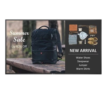 Monitor wielkoformatowy QM-5502 CZARNY 400cd/m2