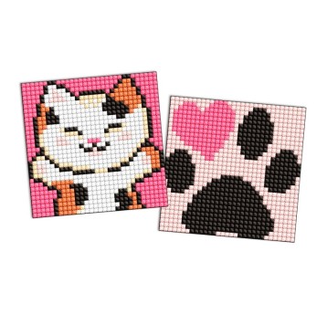 Mozaika IDEYKA magnes 9x9 kids – puszyste uściski