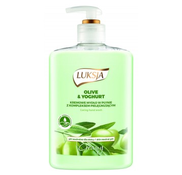 Mydło w płynie LUKSJA Creme, oliwka i jogurt, 500
