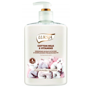 Mydło w płynie LUKSJA Mleko i prowitamina B5, 500m