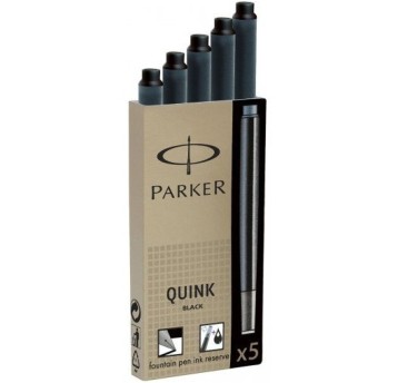 Naboje PARKER (5sztuk) czarne 1950382