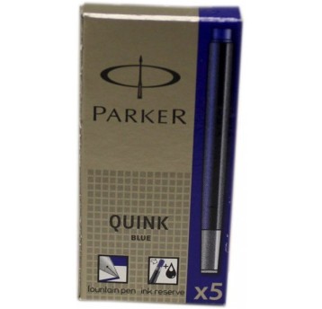 Naboje PARKER (5sztuk) niebieskie 1950384