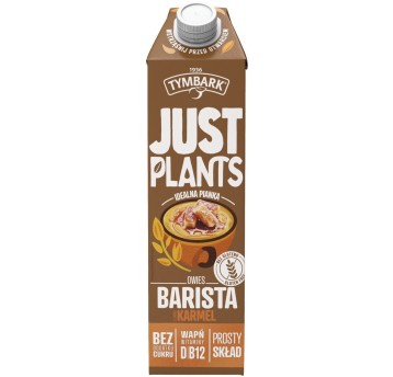 Napój roślinny TYMBARK Just Plants, owies-karmel,