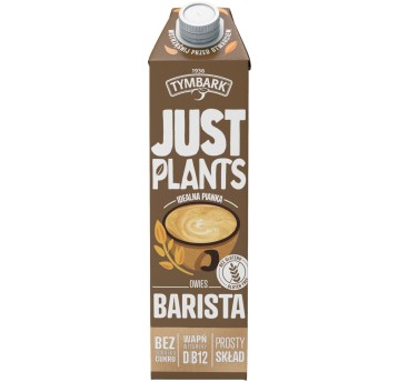 Napój roślinny TYMBARK Just Plants, owsiany, baris