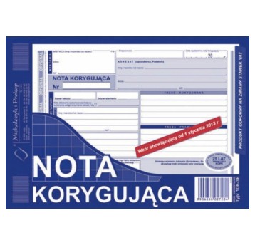 NK NOTA KORYGUJACA VAT 108-3-U