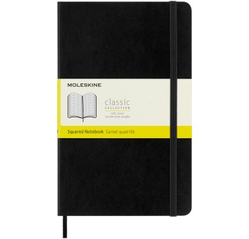 Notes MOLESKINE Classic L (13x21cm) w kratkę, mięk